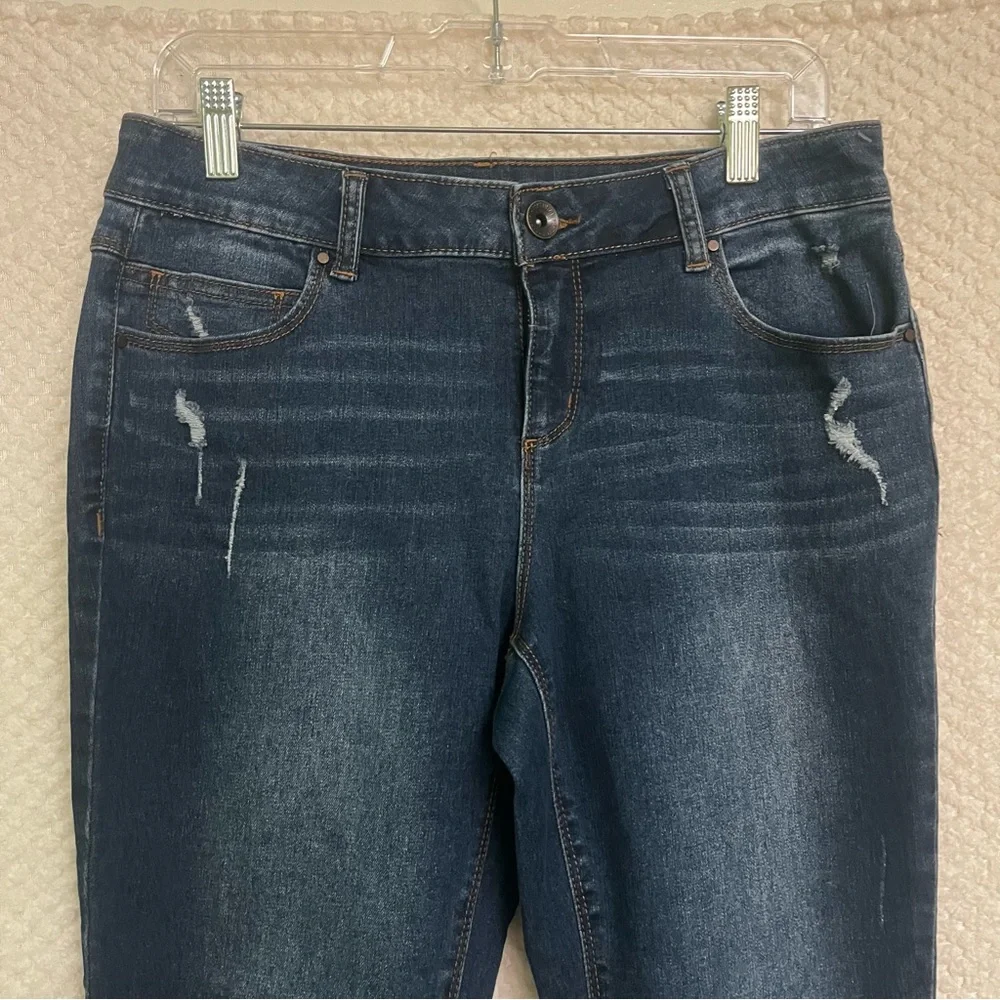 Natural Reflections Womens Skinny Jeans with Comfort Stretch cotton blend Size 8 - Picture 3 of 9